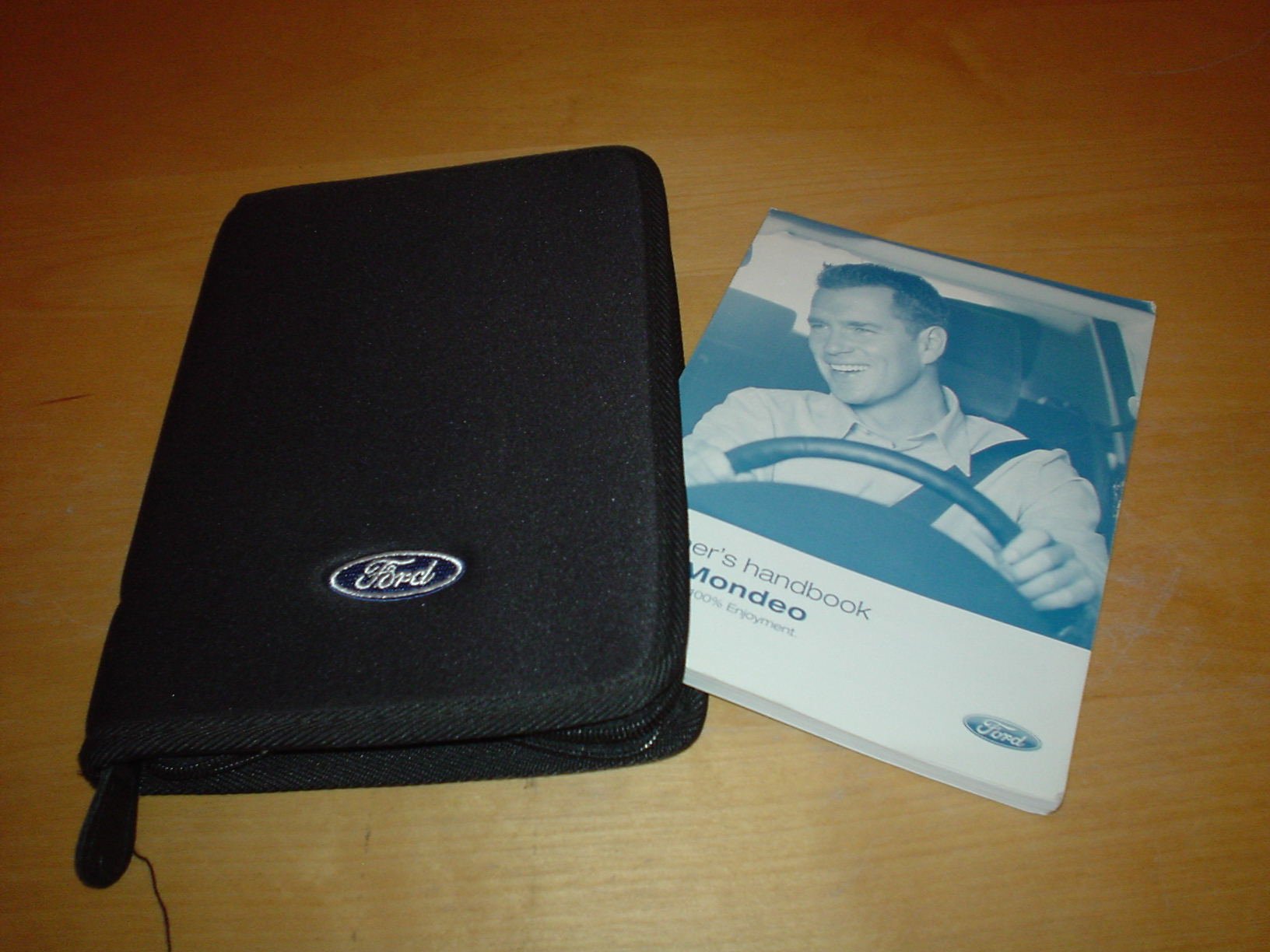 FORD MONDEO MK3 ST220 OWNERS MANUAL HANDBOOK c/w WALLET (2000 - 2007) 4  DOOR, 5 DOOR & ESTATE - 1.8 2.0 & 2.5 DURATEC 2.0 DURATORQ TDCI & TDDI -  OWNER'S ...