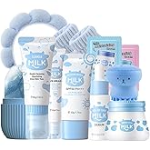 Milk Skin Care Sets Birthday Christmas Gifts for Teenage Girls - Skin Care for kids- Skincare for Girls 10-12- Teen Skin Care Kit for Women Girl Stuff - Skin Care for Teens - Facial Kit for Women