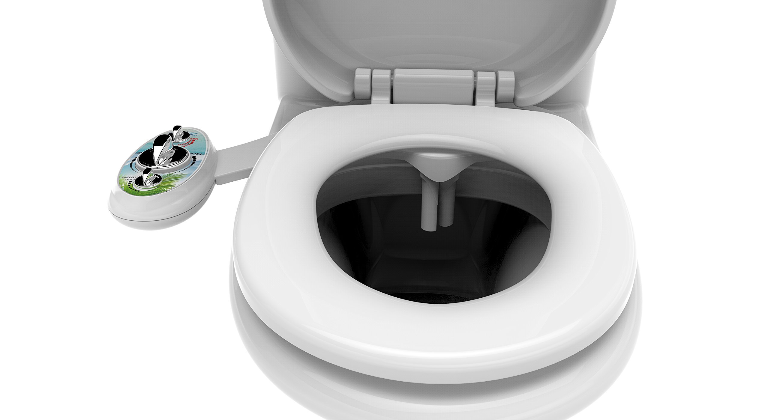 Zen Bidet Z500 Hot and Cold Water BRASS Components Two Nozzle Bidet