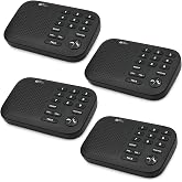 Hosmart Intercoms Wireless for Home, 2026 True Full Duplex Wireless Intercom System for Business, 3000 Feet Long Range Two-Way Real-Time Intercom with 9-Channel &amp; Crystal Clear Voice (4 Stations)