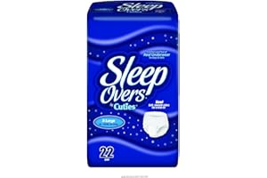 FIRST QUALITY SleepOvers Youth Pants X-Large, 85-140 lbs