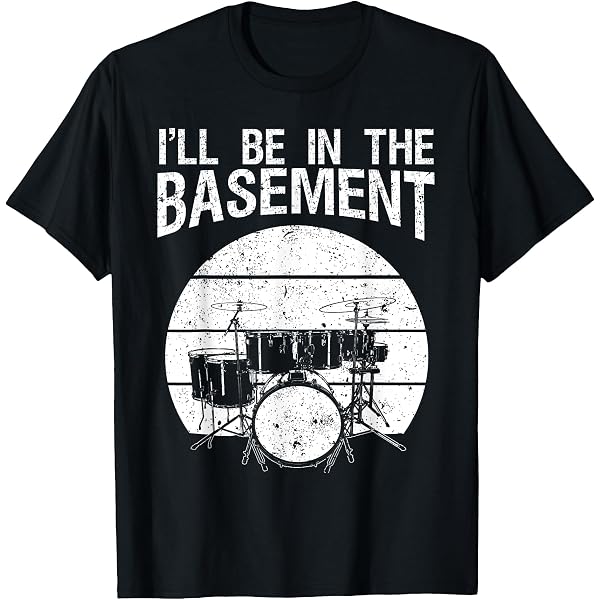 Lil Miss Drummer - T-shirt In Cotone Biologico Per Donna Con Stamapa Strumenti Musicali - Jonny Cotton - 5