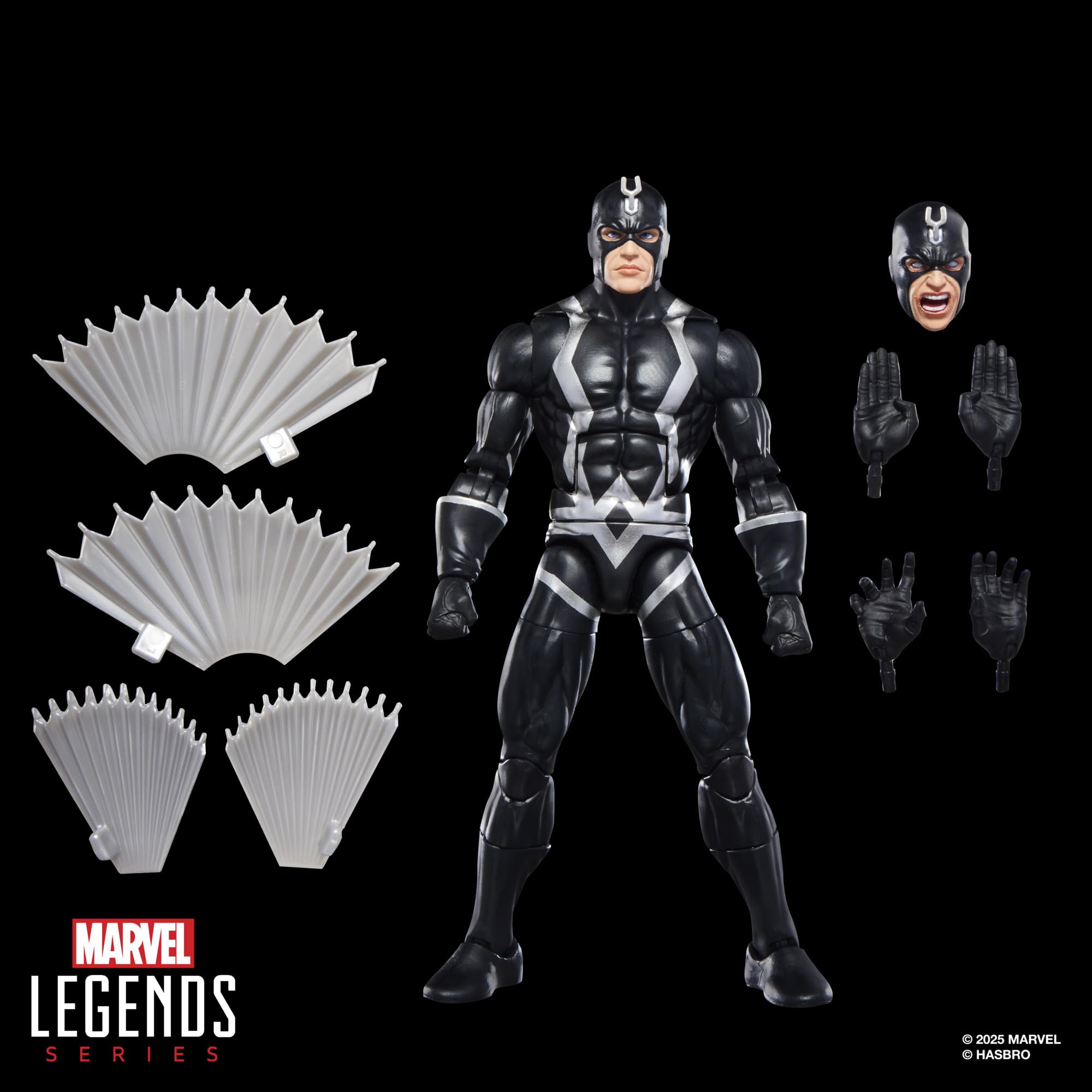 Marvel Legends Series Inhumans Black Bolt & Triton Two-Pack, 2 Fantastic Four Comics-Inspired Collectible 6-Inch Scale Action Figures