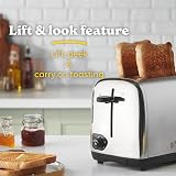 Russell Hobbs 2 Slice Toaster Perfect Toast Technology Brushed Stainless 850W view 5