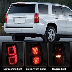 FIONE Tail Lights Compatible with Chevrolet Tahoe
