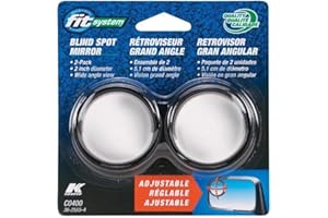 K Source Fit System 2" Round, Adjustable Spot Mirror (2pcs)