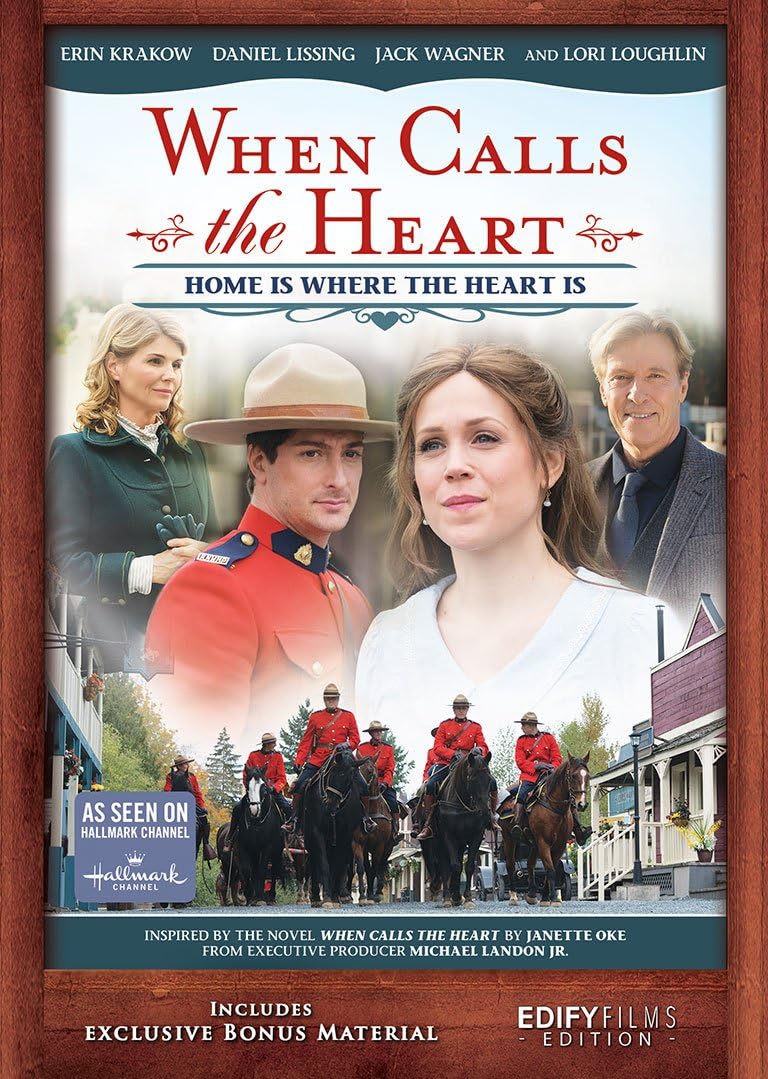 Amazon Com When Calls The Heart Home Is Where The Heart Is Edify Films Edition Season 5 Movie 3 Erin Krakow Daniel Lissing Jack Wagner Lori Loughlin Home Kitchen