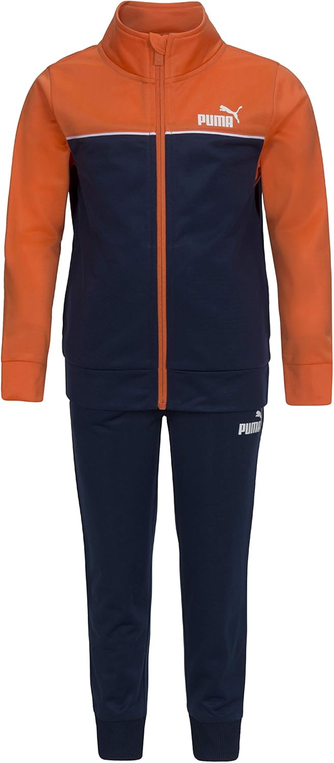 PUMA boys Track Jacket & Jogger: Clothing