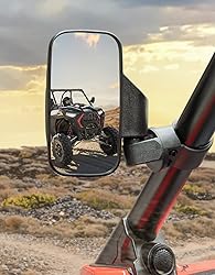 KEMIMOTO UTV Mirrors UTV Side Mirrors Fits 1.6 inch