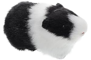 MUSISALY Realistic Plush Hamster Doll Educational Cognitive for Fluffy Guinea Pig Animal Model for