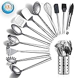 Stainless Steel Cooking Utensils Set, Berglander 13