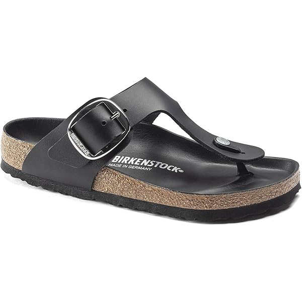 Amazon.com: Birkenstock 1020380138 Gizeh V Black Bb R 38