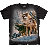 The Mountain Wolf Couple Sunset