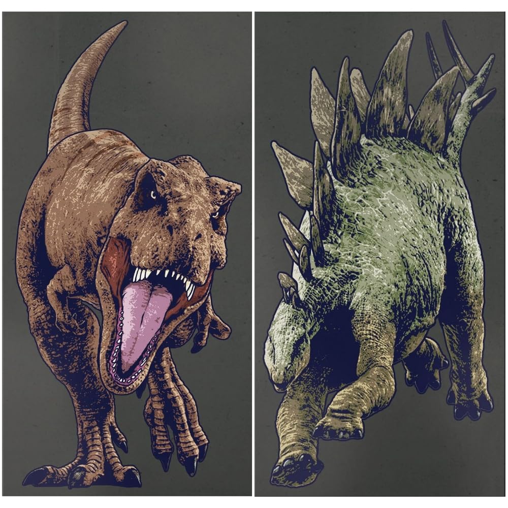 Jurassic World Into the Wild Scene Setters - 65" x 33 1/2" | Multicolor | 2 Pcs.