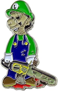 Amazon Co Jp ホラー映画コレクション トリッピーハロウィンペンダント ラペルハットピン 詰め合わせ Evil Luigi 720310857308 ホーム キッチン