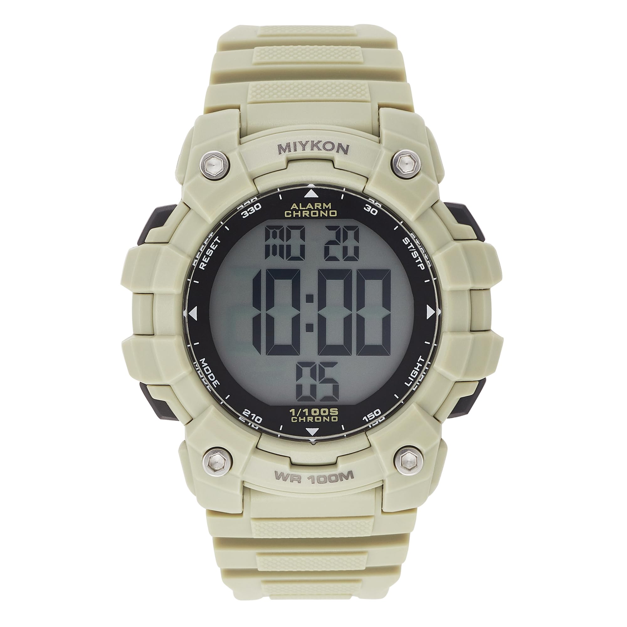Photo 1 of ***PARTIAL SET - PRICE ADJUSTED***
Miykon Military Watches for Men – Large Display Tactical Watch Built with Shockproof Resin, 100M Waterproof Digital Sports Watch – Super Illuminator, Stopwatch, Alarm, Dual Time, 24hr Military Time (Khaki / Tan, 46mm)