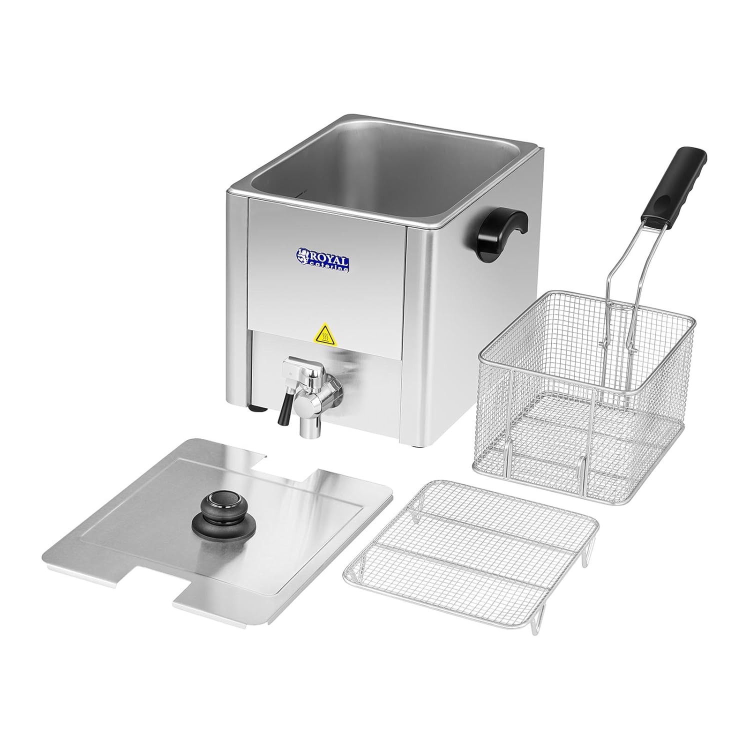 Royal Catering RCEF 13E-Ego Freidora Industrial Freidora ...