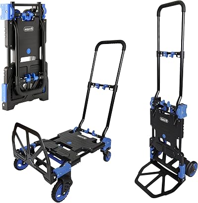 Move It 2-in-1 Folding Hand Truck Trolley Platform Cart 120kg 70kg