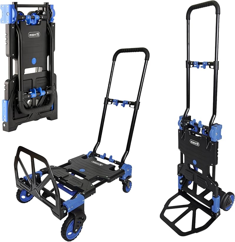 Move It 2-in-1 Folding Hand Truck Trolley Platform Cart 120kg 70kg