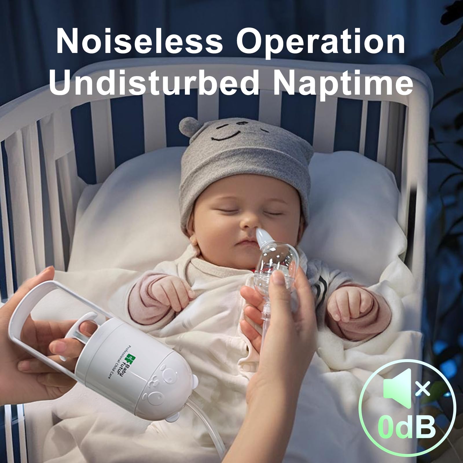 Baby Futur Nasal Aspirator for Baby (White Panda) – Push-Pull Control,Simple to Use Baby Nose Sucker – Gentle Handling of Nasal Mucus– Lcludes Storage Box & Booger Clip