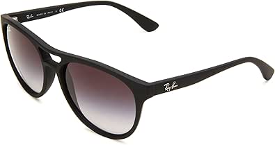 Amazon.com: Ray-Ban Men's RB4170 Brad Round Sunglasses, Rubberized 