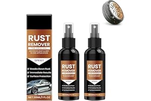 Rust Remover Spray for Metal, 2026 Upgrade Rust Remover for Metal, Multipurpose Rust Stain Remover, Fast Acting Heavy Duty Rust Dissolver for Cars, Tools, Bolts & More