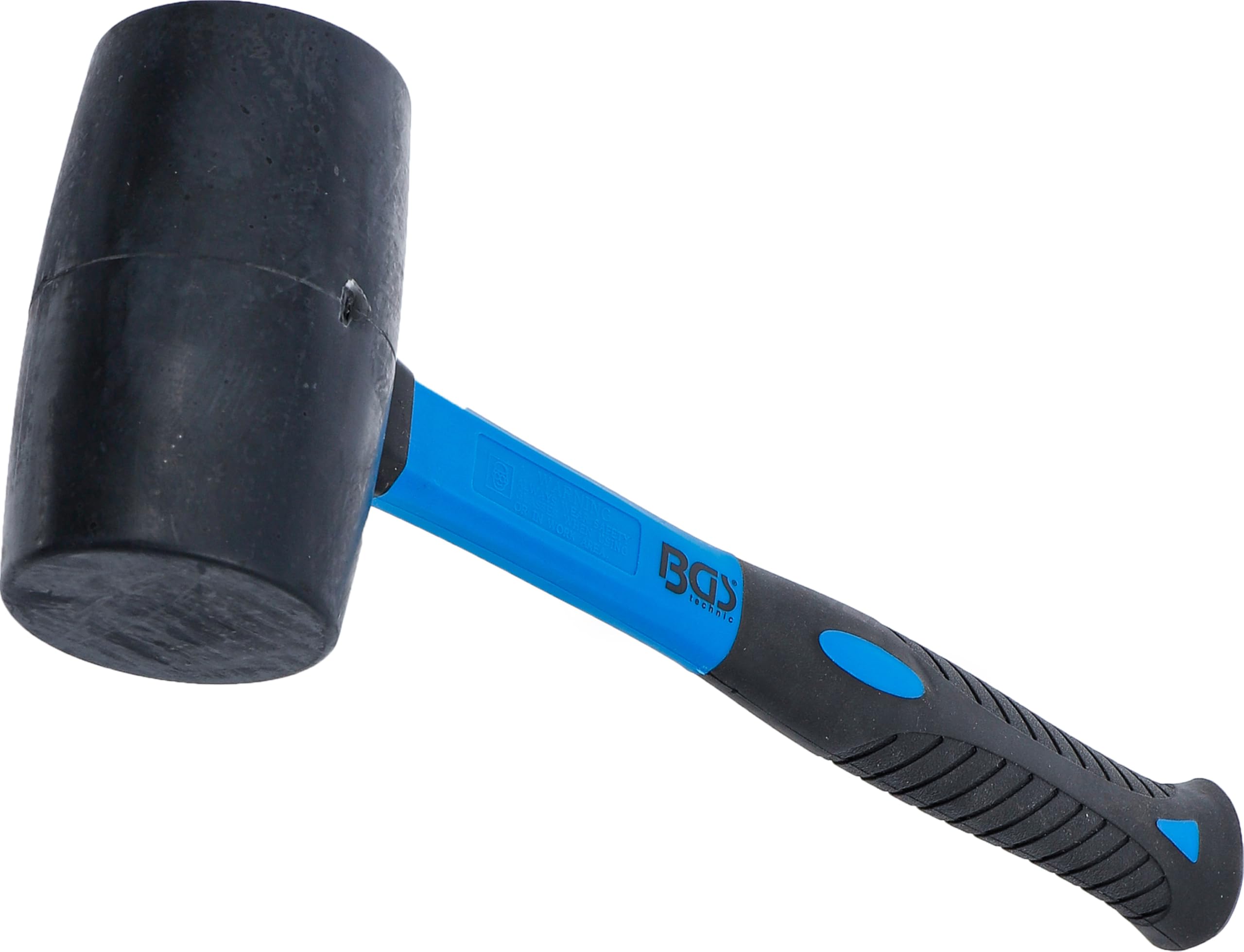 BGS 1962 | Rubber Mallet | Fibreglas Shaft | black Head | Ø 65 mm | 720 g