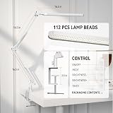 SKYLEO Desk Lamp LED Study Light 5 Color Modes 11 Brightness Levels 12W view 3