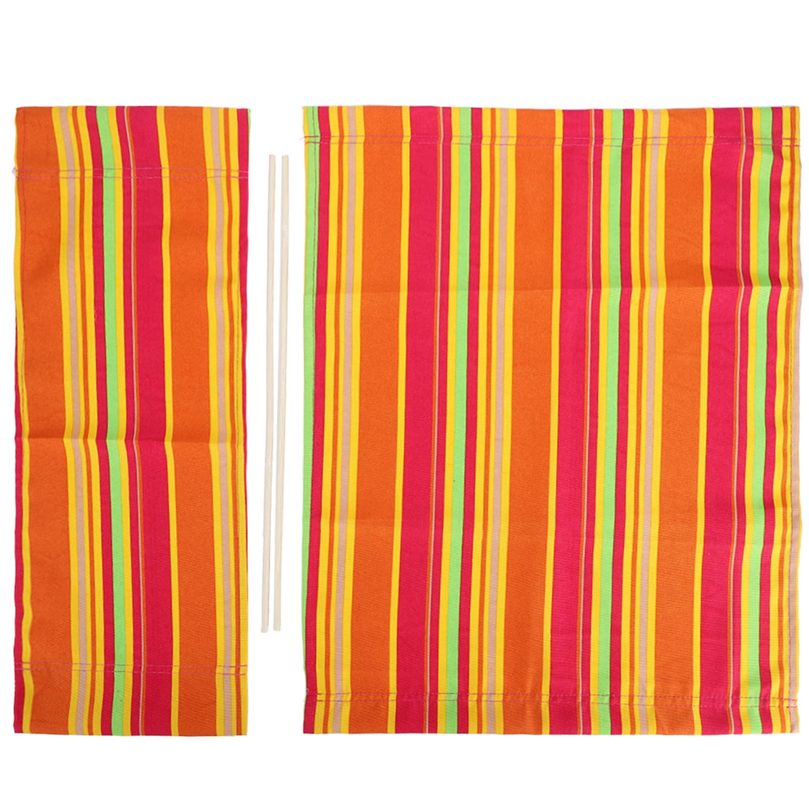 Oumefar Director Chair Cover Canvass 2 Pcs Director Chair Replacement Covers Home Supplies for Daily Use + Stick Accessories (color)