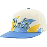 ZHATS Standard NCAA Officially Licensed Hat Flat Snapback Z11 Retro Sharktooth, Team Color, One Size