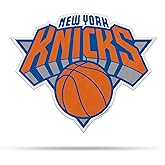 Rico Industries NBA New York Knicks NBA Primary Logo Shape Cut Pennant, Team color, Item footprint: 18' x 18'