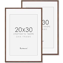20x30 Oak Wood Picture Frame, 20"x30" Poster Frame