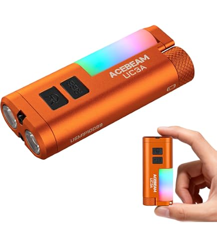 Acebeam Terminator M2-X Dual Head Spot/Flood EDC with RGB