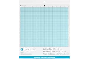 Silhouette America - CUT-MAT-12-3T-2PACK Cameo Cutting Mat, Standard Tack 2 Pack