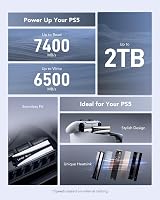 Lexar PLAY 2280 2TB PCIe 4x4 NVMe SSD with Heatsink for PS5 view 7