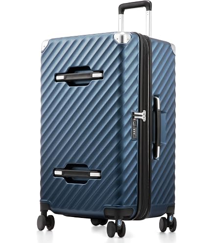 Amazon.com | Kaleenie 29 Inch Aluminum Checked Luggage with Side