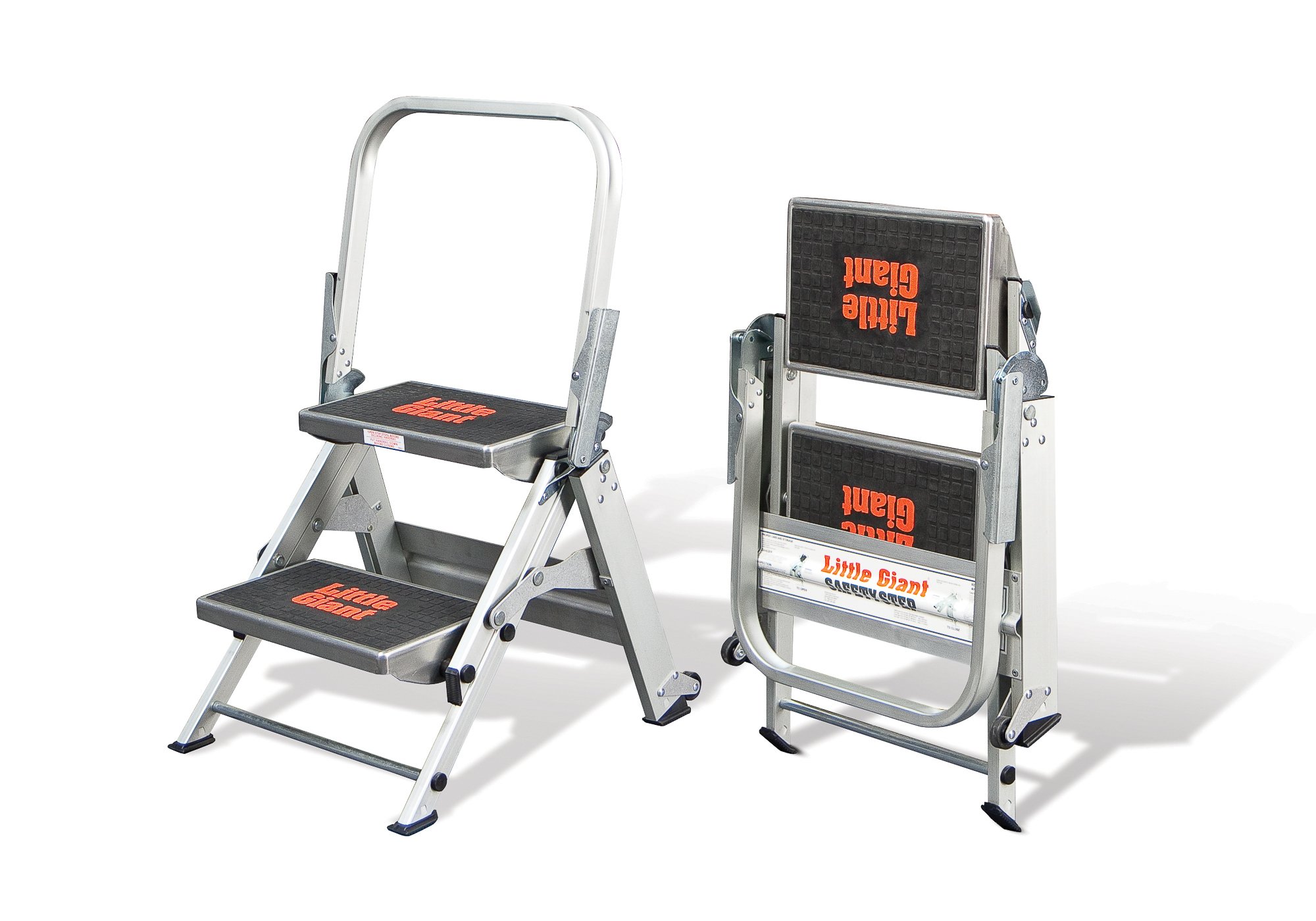 Little Giant 2 Tread Safety Step Ladder | Folding Step Stools