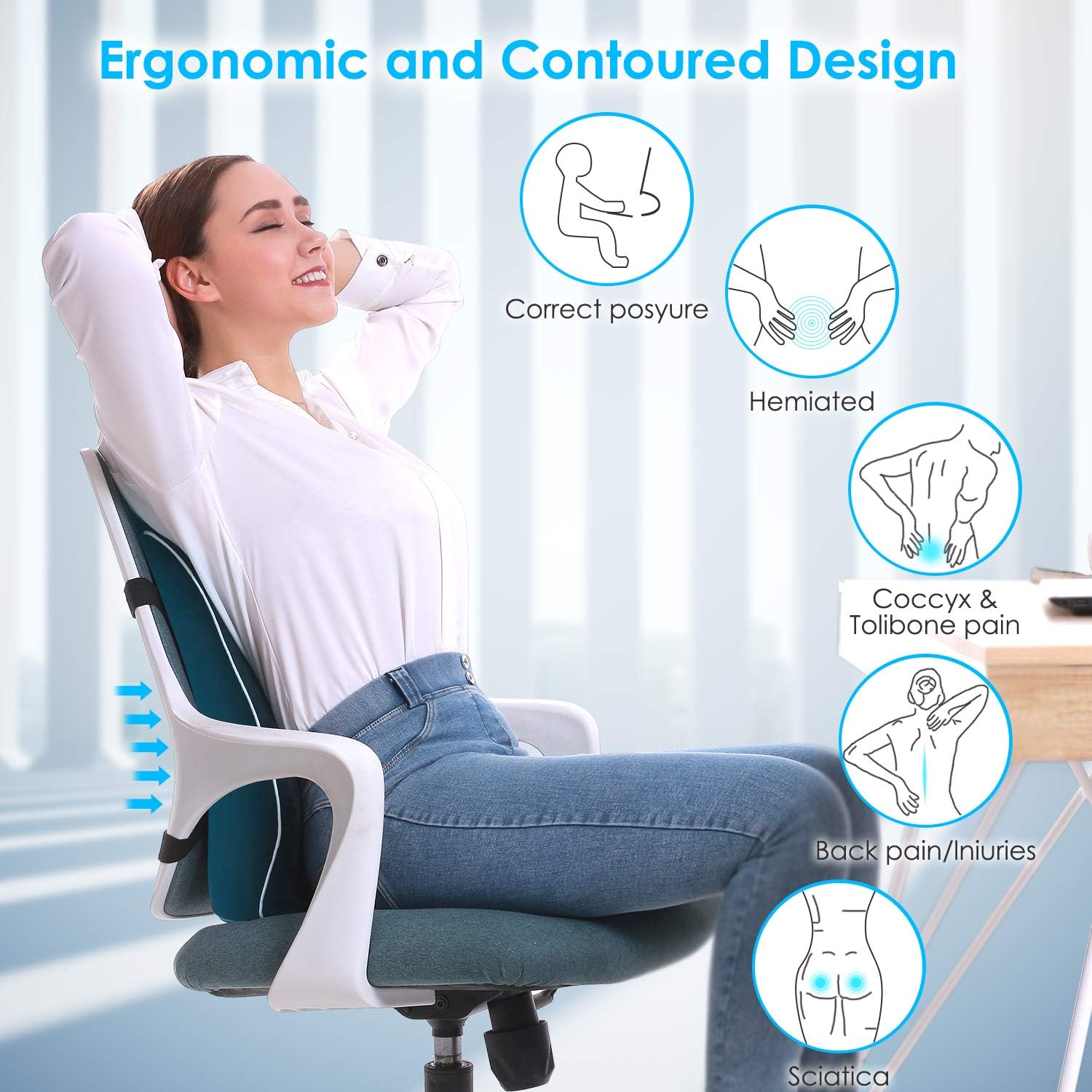 Niceeday Lumbar Support Pillow