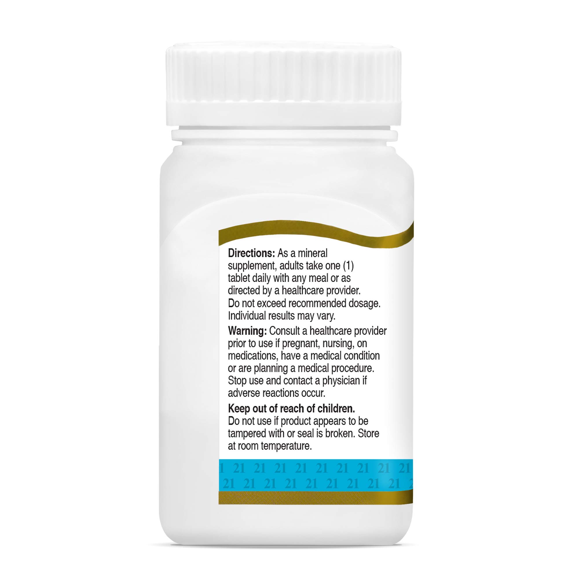 21st Century Iron 27 Mg Ferrous Gluconate Tablets, 110Count