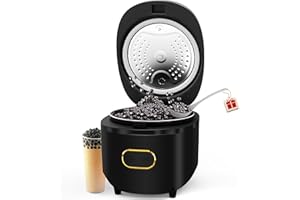 WantJoin Boba Maker Machine Commercial Boba Cooker Commercial Boba Pearl Maker for Bubble Tea Milk Tea Boba Pot for Tapioca P