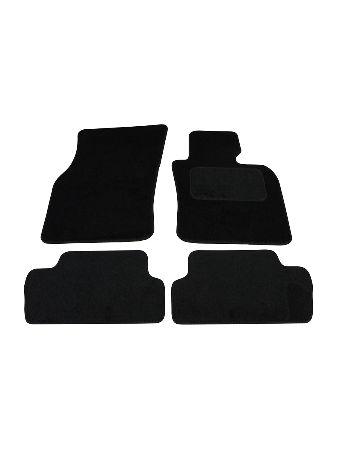 Fully Tailored Deluxe Car Mats in Black Amazon.co.uk Car & Motorbike