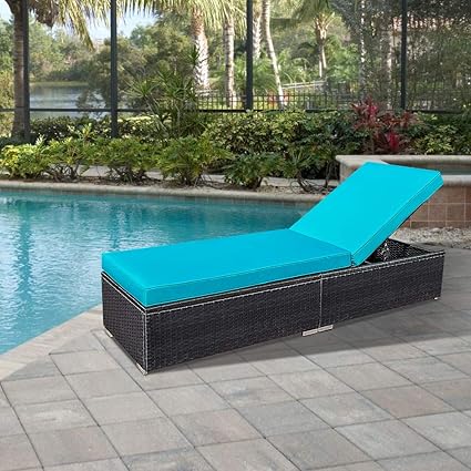 Amazon.com: Glowin Outdoor Patio Sectional Sofa-5 piezas ...