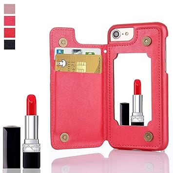 Amazon Tustyle Iphoneケース ミラー付き 手帳型通用カバー 鏡付き