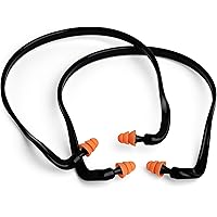 2 Pairs Soft Banded Silicone Reusable Washable Ear Plugs for Sleeping Swimming Noise Hearing Protection Earplugs Music…