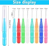FUYOAL 80 Pcs Interdental Brushes Soft Dental Cleaning 8 Colors view 2