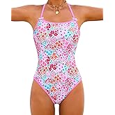 Jolefille One Piece Swimsuit Women Tummy Control Shapewear Slimming Bathing Suit for Teens Cute Floral Modest Swim Suits 2026