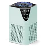 Air Purifiers for Home Large Room up to 1750 Sq Ft, H13 True HEPA Filter Air Purifiers for Bedroom, 25dB Quiet for Home,Bedroom,Office (Green)