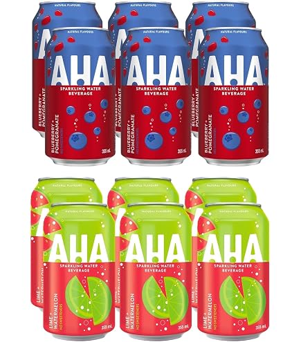 Amazon.com: TRENDNSAVE AHA Sparkling Water - Calorie Free, Natural