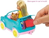 Barbie Chelsea Camper Playset with Doll Car Puppy 10 Accessories FXG90 view 6