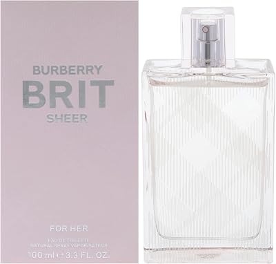 Burberry Brit Sheer Eau de Toilette 100ml Women's Perfume Light Floral Fruity